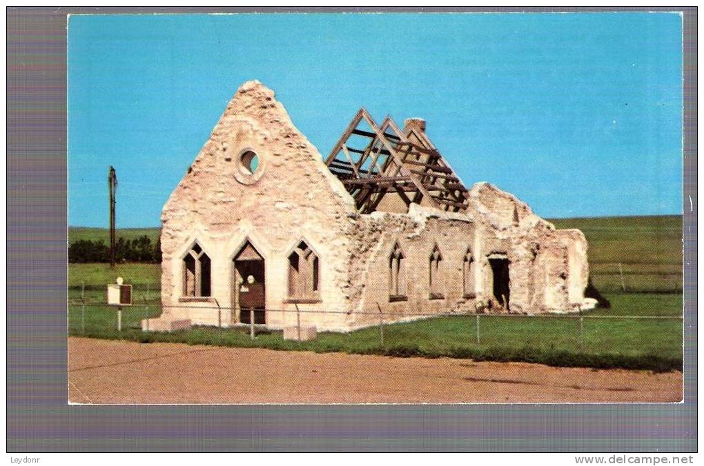 Ruins Of Fort Randall Chapel, Fort Randall Dam, Pickstown, South Dakota - Altri & Non Classificati