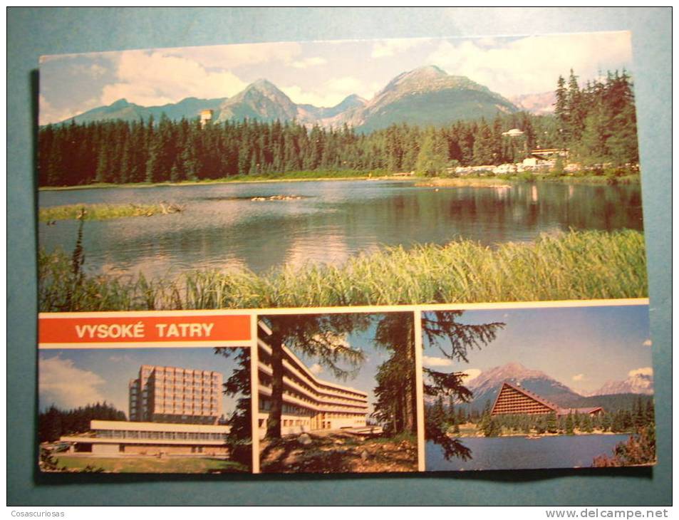 R.8878  CHECOESLOVAQUIA  CESKOSLOVENSKO  VYSOKÉ TATRY  AÑOS 70/80  CIRCULADA  MAS EN MI TIENDA - Otros & Sin Clasificación