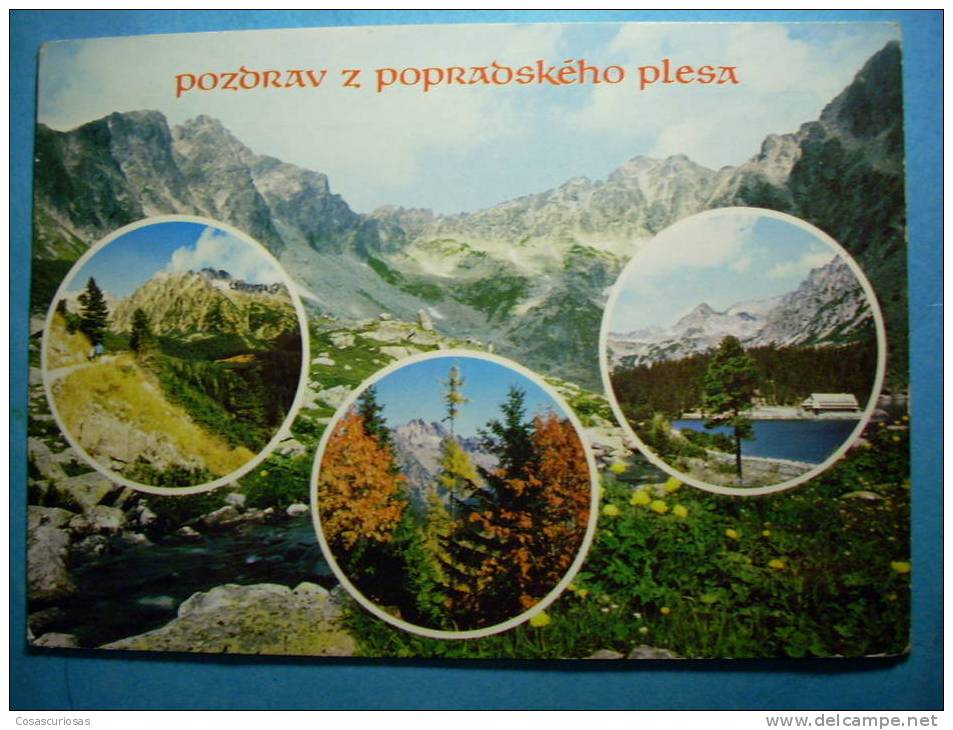 R.8880  CHECOESLOVAQUIA  CESKOSLOVENSKO  VYSOKÉ TATRY  AÑOS 70  CIRCULADA  MAS EN MI TIENDA - Otros & Sin Clasificación