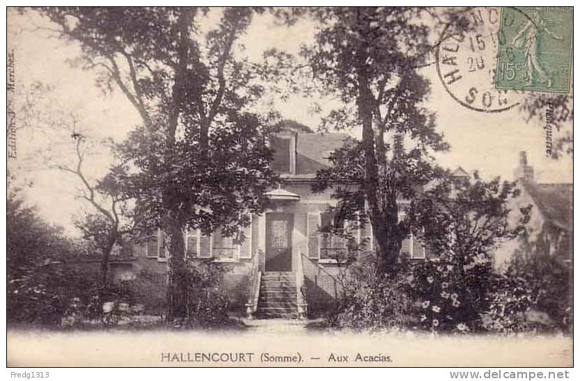 Hallencourt - Aux Acacias - Sonstige & Ohne Zuordnung