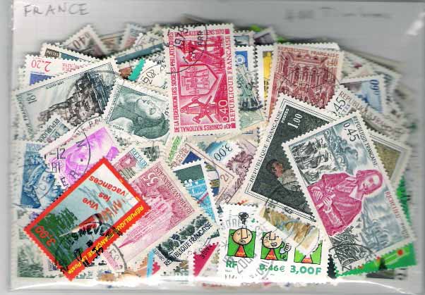 400 Timbres De France Obliteres Different - Collezioni