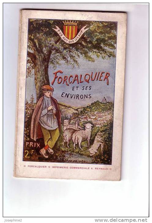 Forcalquier Et Ses Environs -Gabriel Blanc 1923 - Provence - Alpes-du-Sud