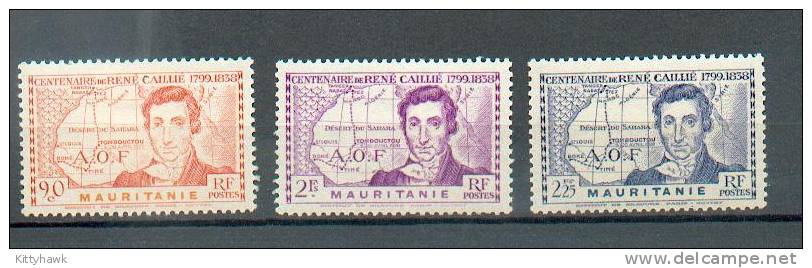 MAU 140 - YT 95 à 97 ** - Unused Stamps