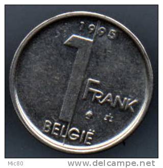 1 F Belgique 1995 Lég Flamande Spl - 1 Franc