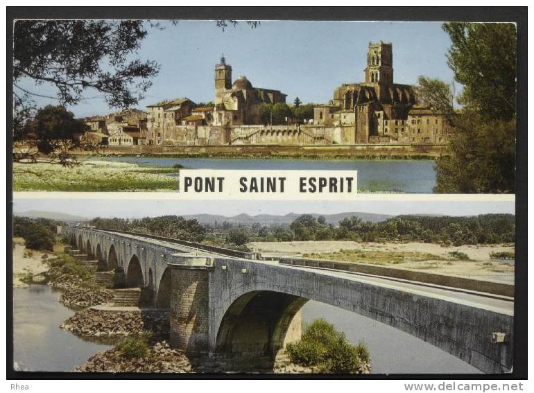 30 Pont-Saint-Esprit Multi Vue Pont    D30D  K30202K  C30202C RH054353 - Pont-Saint-Esprit