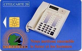 @+  Cote D´Ivoire - Telephone 20U - Costa D'Avorio