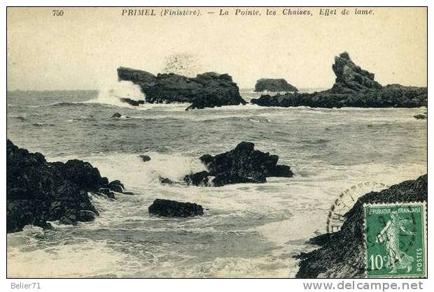 29 / Plougasnou. Primel. La Pointe, Les Chaises, Effet De Lame - Plougasnou