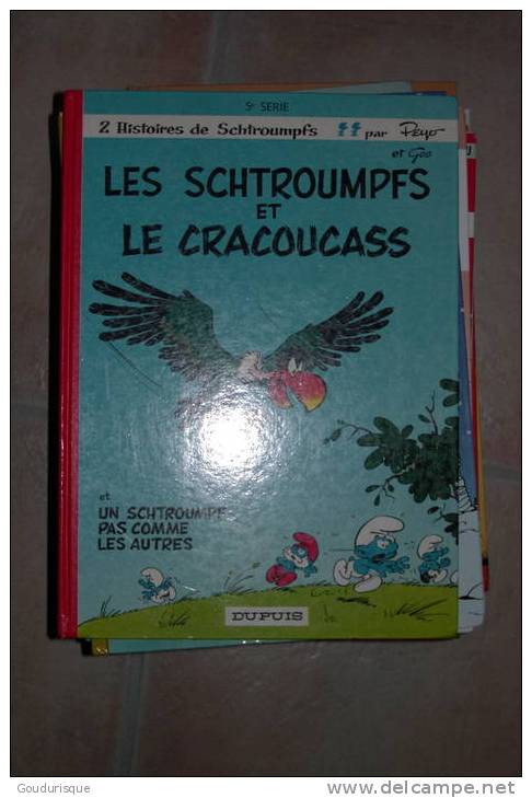 LES SCHTROUMPFS T5 LES  SCHTROUMPFS ET LE CRACOUCASS - Schtroumpfs, Les