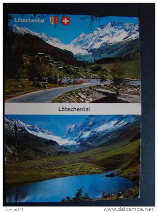 3278 Z - CPSM SUISSE-Lötschental-fafleralp Und Grundsee-lotschenlucke - Saint-Luc