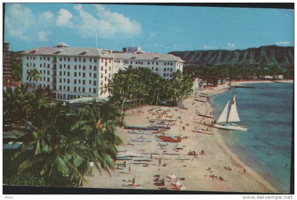 Moana Hotel On The Beach At Waikiki - Honolulu - Big Island Of Hawaii