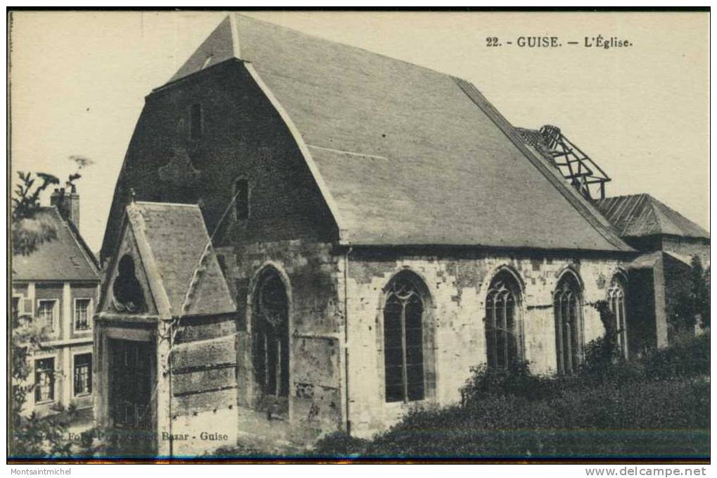 Guise. Aisne 02. L´Eglise. Saint-Médard ?? - Guise