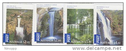 Australia-2008 Waterfalls Of Australia Set MNH - Nuevos