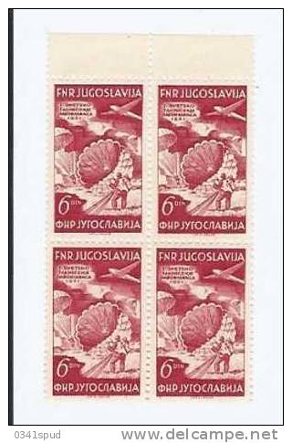 1951 Yugoslavie  Timbres ** Never Hinged  Parachutisme Paracadutismo Parachuting - Parachutting
