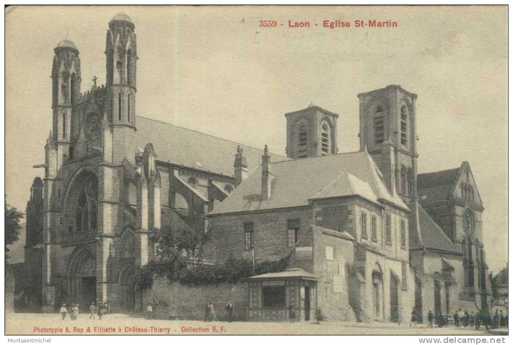 Laon. Aisne 02. Eglise Saint-Martin. - Laon