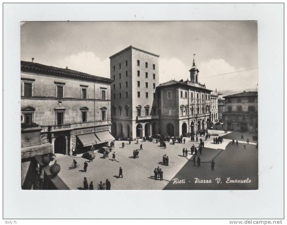 Rieti-piazza Vittorio Emanuele - Rieti