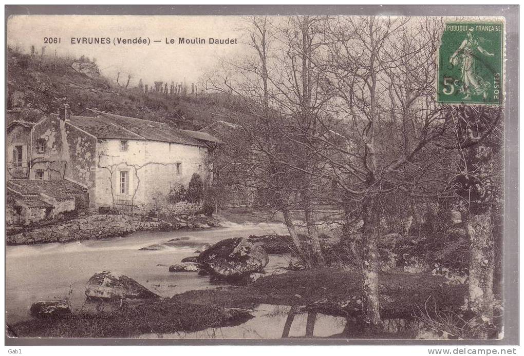 85 --- Evrunes --- Le Moulin Daudet - Watermolens