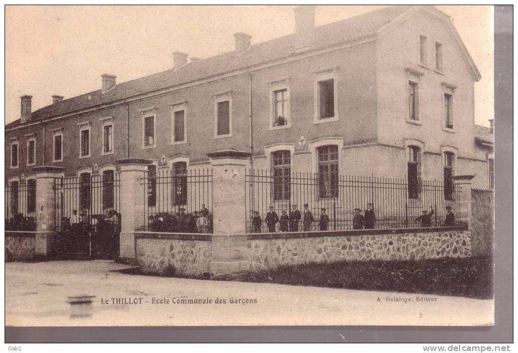 88 --- Le Thillot --- Ecole Communale Des Garçons - Le Thillot