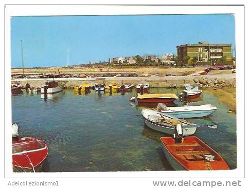 13606)cartolina Illustratoria  Mazzara Del Vallo - Ormeggio Motoscafi - Mazara Del Vallo