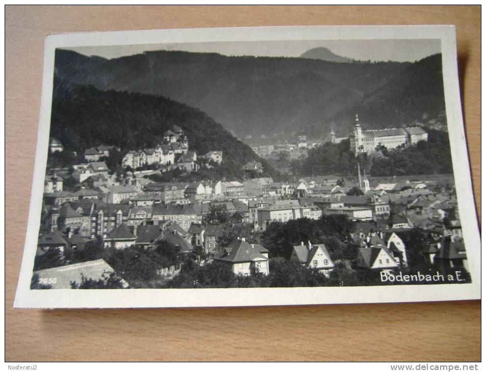 Ansichtskarte Bodenbach/Elbe, Sudetenland 1940 - Sudeten