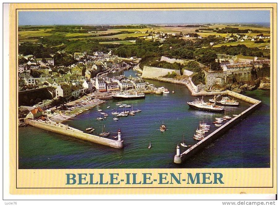 BELLE ILE  EN  MER  -  Le Port Du PALAIS - - Palais