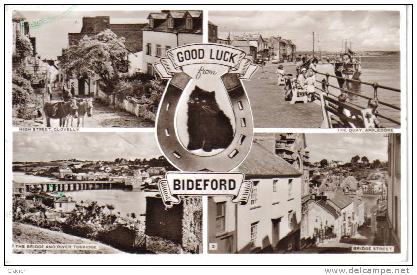 Good Luck From BIDEFORD  - Bridge Street - High Street Clovelly - Clovelly