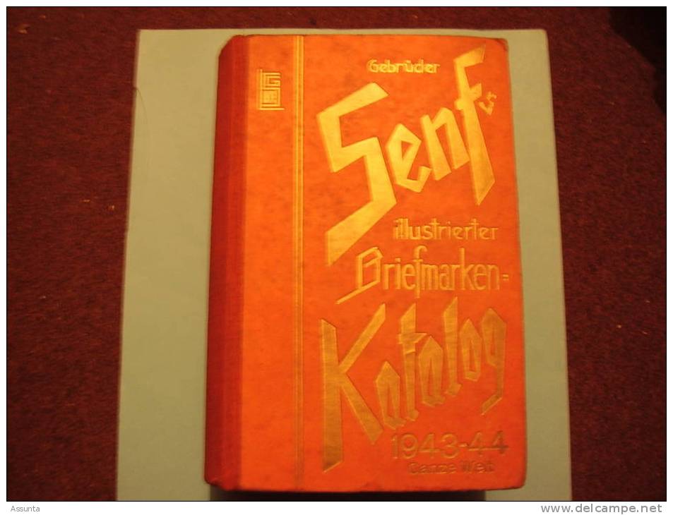 Catalogue  SENFS - Katalog Senfs 1943-44  -  1910 P. En Allemand - 3 Scans - Germany