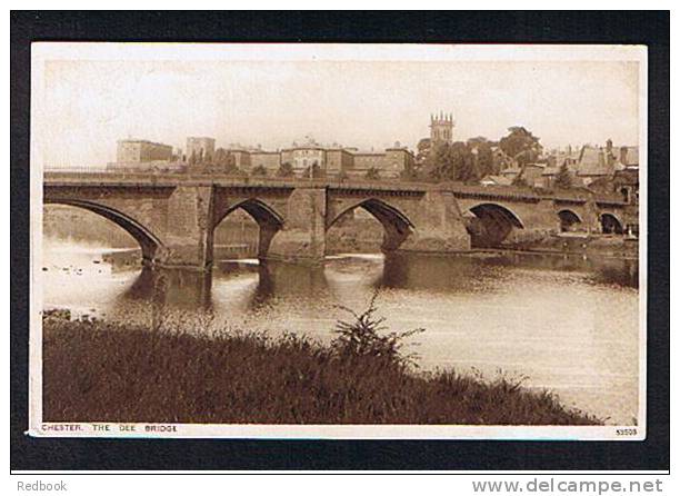 Early Postcard The Dee Bridge Chester Cheshire - Ref 244 - Chester
