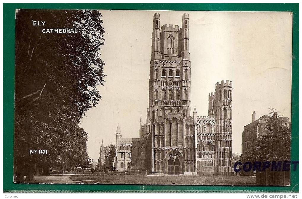 ELY CATHEDRAL - 1913 POSTCARD Sent To CROSCOMBE - Ely