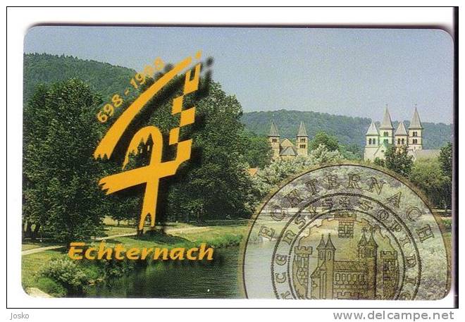 ECHTERNACH  ( Luxembourg TS 18 - 10.98 ) * Luxemburg 50. Units ( Coat - Coats Of Arm Blazon Blason Armoiries Escudo ) - Luxemburgo