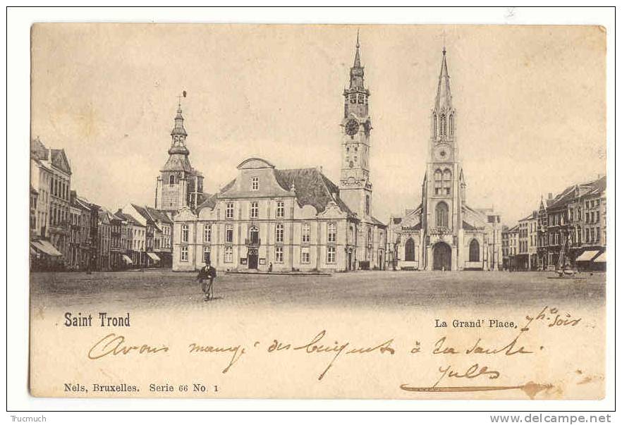 C7610 -  St-Trond - La Grand' Place " Nels Série 66 N° 1 - Sint-Truiden