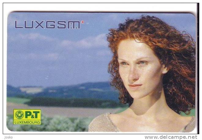 LUXGSM   ( Luxembourg TP 23 - 04.01 ) * Luxemburg 50. Units ( Nice Girl Woman Girls Model Fille Models Filles Womans ) - Luxemburgo