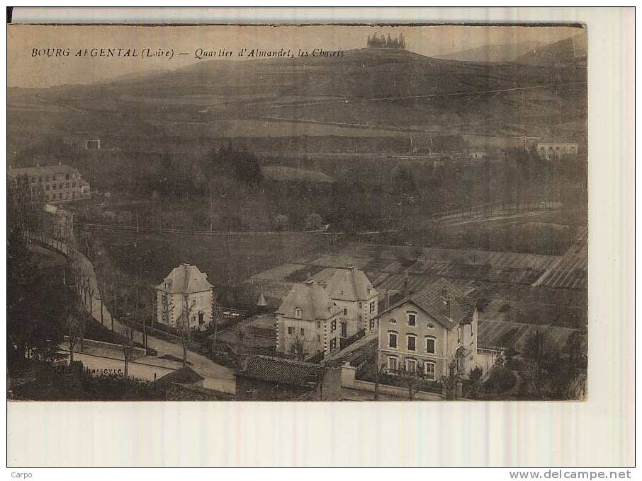 BOURG-ARGENTAL. - Quartier D'Almandet, Les Chalets. - Bourg Argental