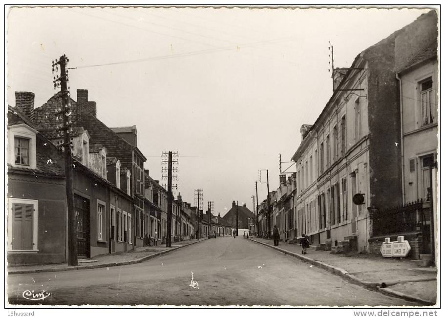 Carte Postale GF Marquise - Rue Jean Jaurès - Marquise