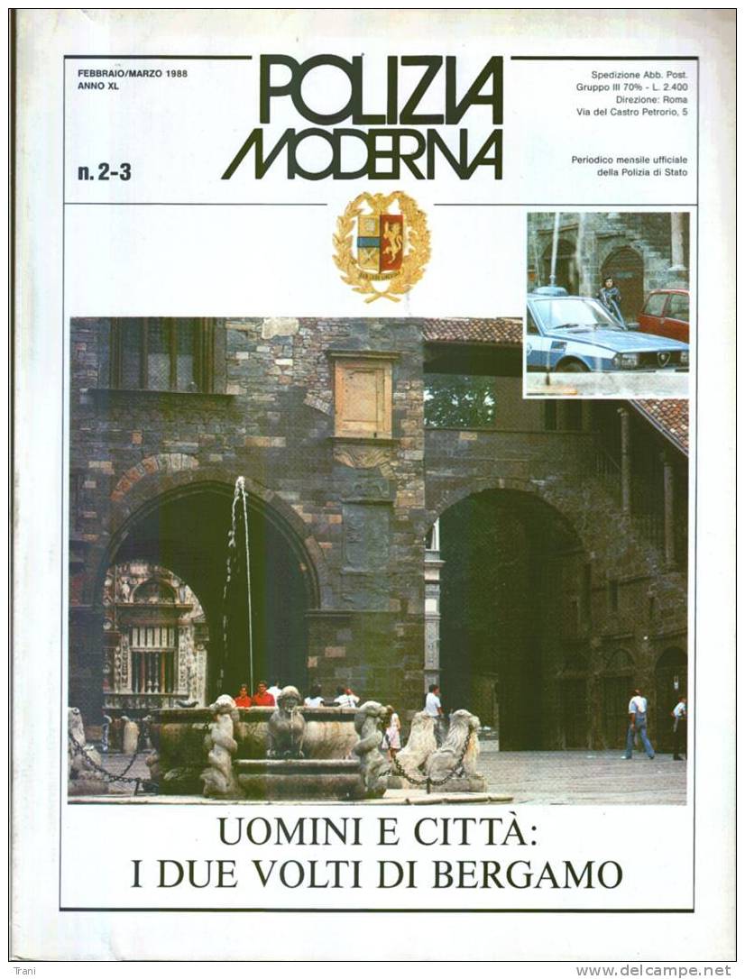 POLIZIA MODERNA - 2-3/1986 - Italian