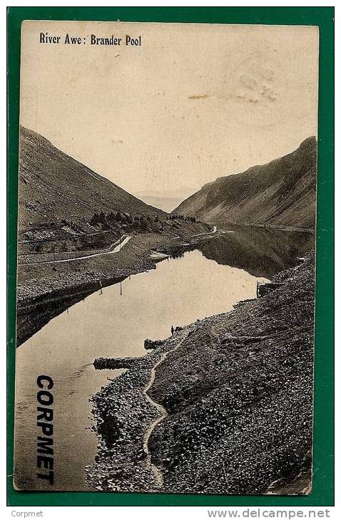 RIVER AWE - Brander Pool - VF 1910 POSTCARD Sent To BUENOS AIRES - Argyllshire