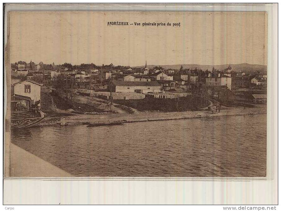 ANDRÉZIEUX. - Vue Générale Prise Du Pont. - Andrézieux-Bouthéon