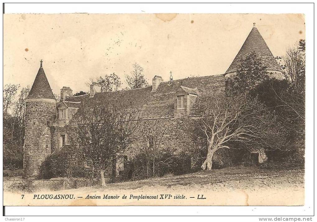 29  -   PLOUGASNOU  -  Ancien Manoir De POMPLAINCOAT  XVIe Siècle - Plougasnou