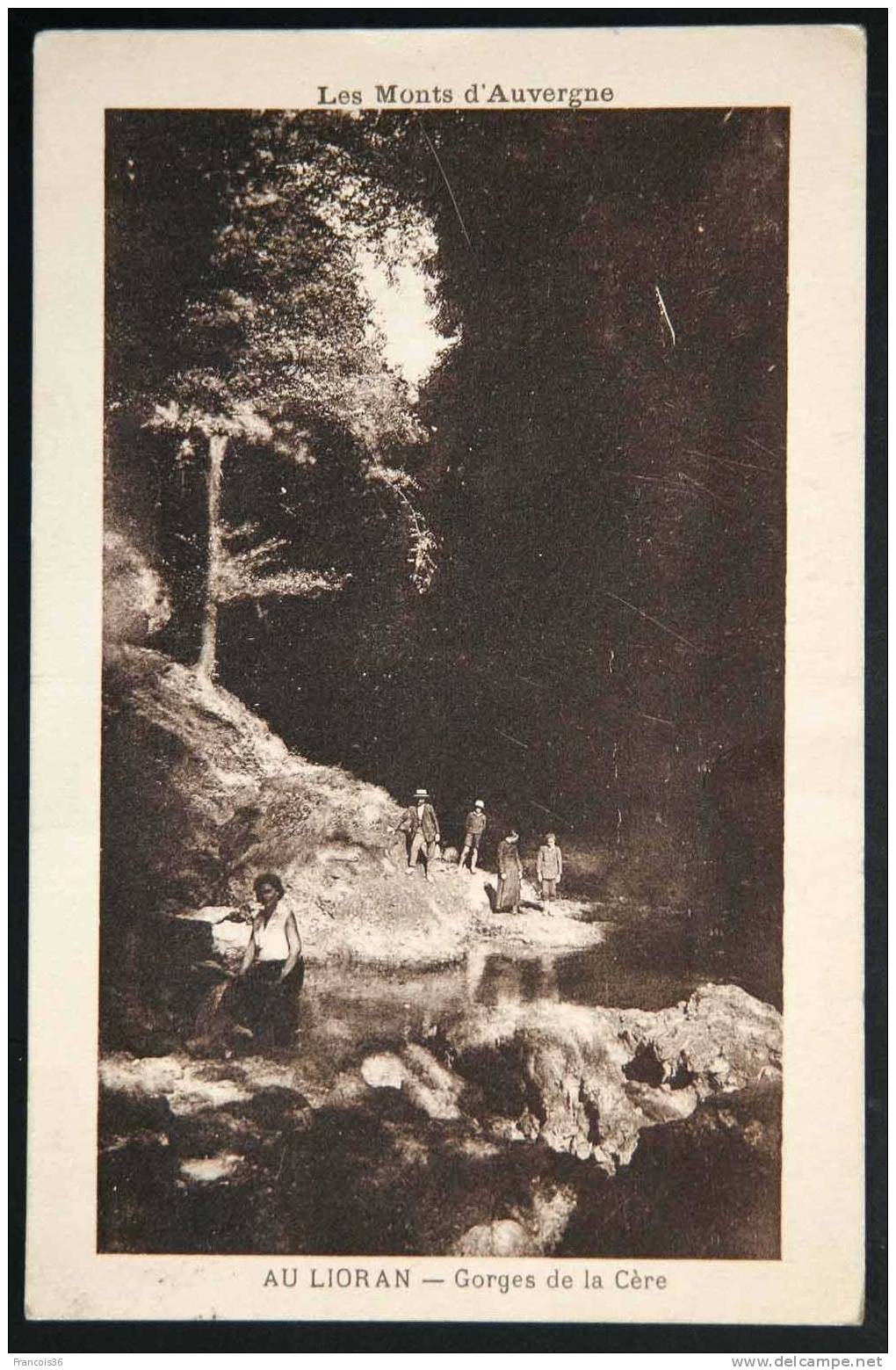 Au Lioran - Gorges De La Cère - Animée - 1934 - Carte En Parfait état - - Autres & Non Classés