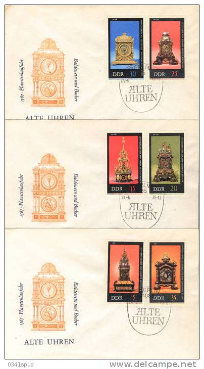 1975  Allemagne  FDC   Horloge  Orologio  Watch - Clocks