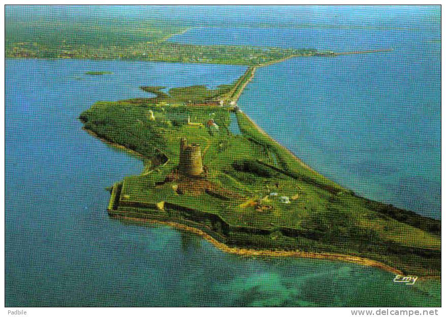 Carte Postale 50.  Saint-Vaast-la-Hougue   Vue D´avion Trés Beau Plan - Saint Vaast La Hougue