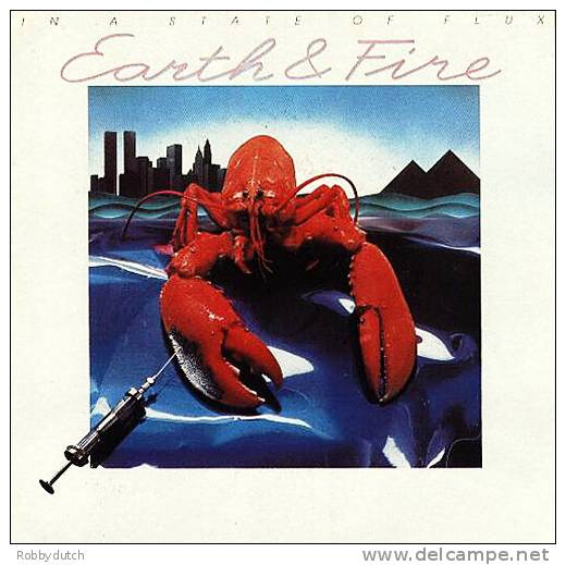 * LP * EARTH & FIRE - IN A STATE OF FLUX (Nederpop 1982) - Rock