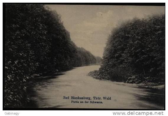 *GERMANY - BAD BLANKENBURG-001 - PARTIE AN DER SCHWARZA. - Bad Blankenburg