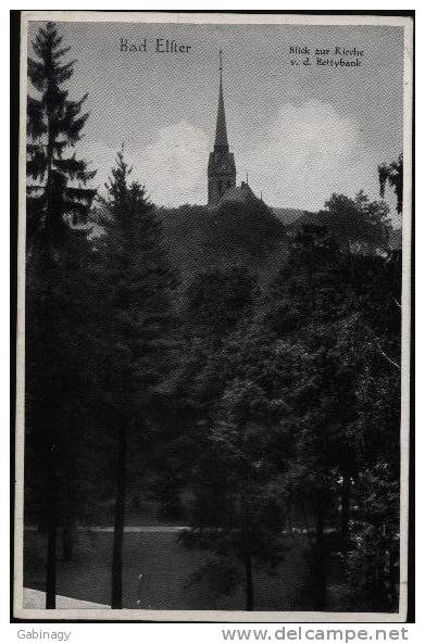 *GERMANY - BAD ELSTER-015 - BLICK ZUR KIRCHE V. D. BETTYBANK - 1932 - Bad Elster