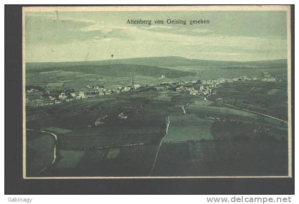 *GERMANY - ALTENBERG-001 - ALTENBERG VON GEISING GESEHEN - 1932 - Altenberg