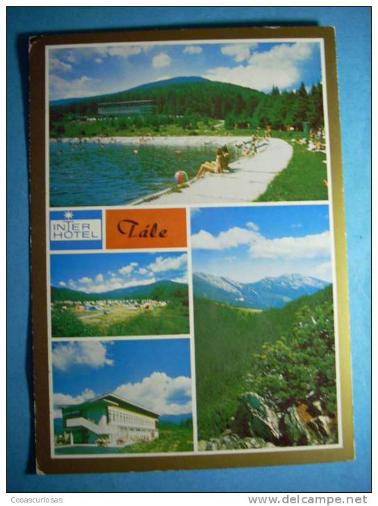 R.9004  CHECOESLOVAQUIA  CESKOSLOVENSKO  NÍZKE TATRY  HOTEL PARTIZÁN  AÑOS 60/70  CIRCULADA  MAS EN MI TIENDA - Otros & Sin Clasificación