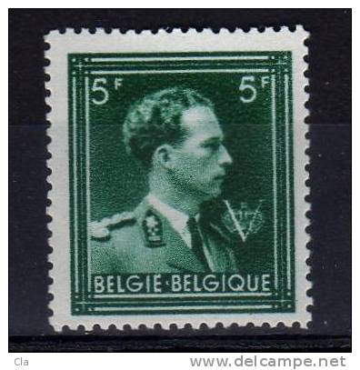 696   **  Cob 6 - 1934-1935 Leopold III