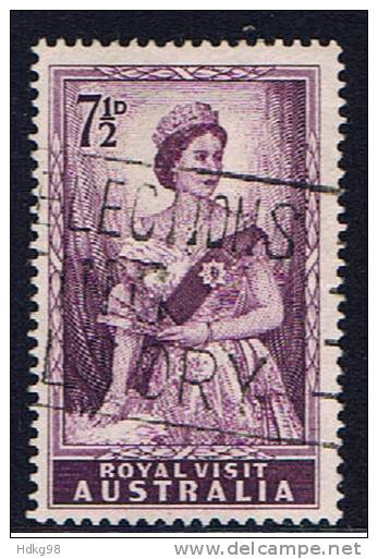 AUS Australien 1954 Mi 242-44 Königlicher Besuch Australiens - Used Stamps