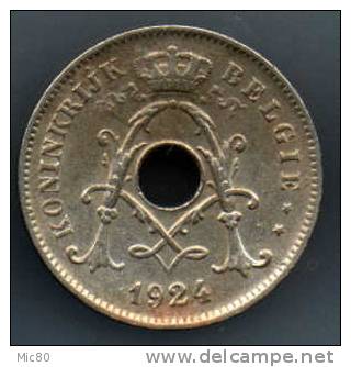Belgique 10 Cts 1924 Légende Flamande Ttb+ - 10 Cents