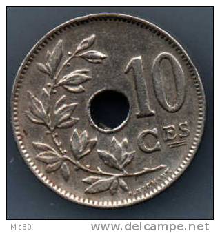 Belgique 10 Cts 1926 Légende Française Ttb - 10 Cents