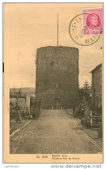 BELGIQUE-ref No 494- St Vith - Ancienne Tour De Buchel   - Bon Etat - Saint-Vith - Sankt Vith